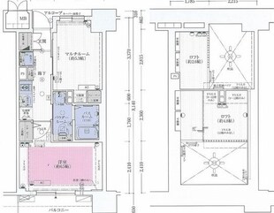 エステムコート名古屋駅前COREの物件間取画像